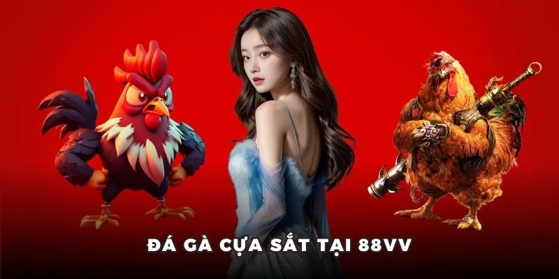 Đá gà 88VV sở hữu các trận đấu cựa sắt kịch tính.